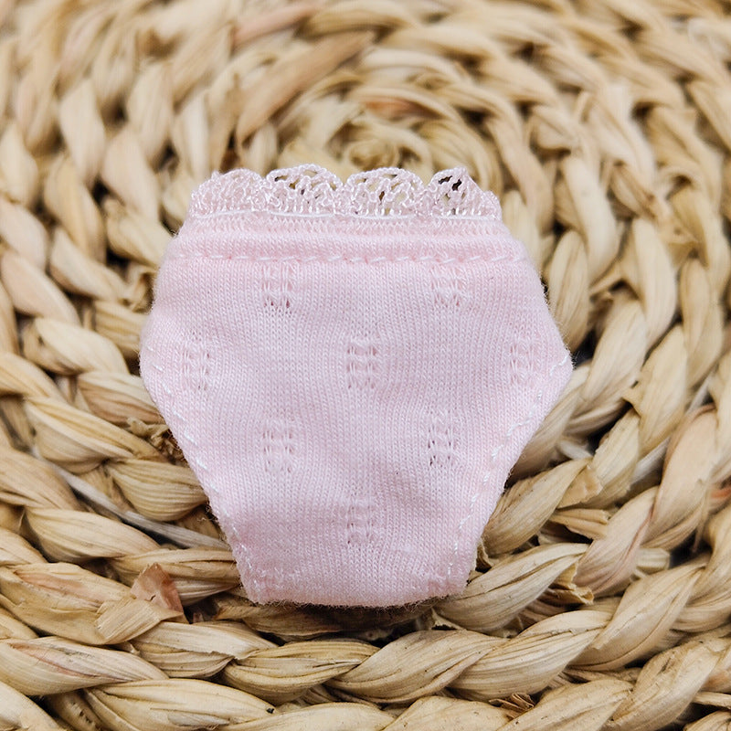 Wholesale 10pcs/pack Doll Dress Base Underwear Socks 11. 5 Inch 6 Minute Triangle Cotton Body-Fit